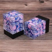 (Pink+Blue) 12mm pips dice